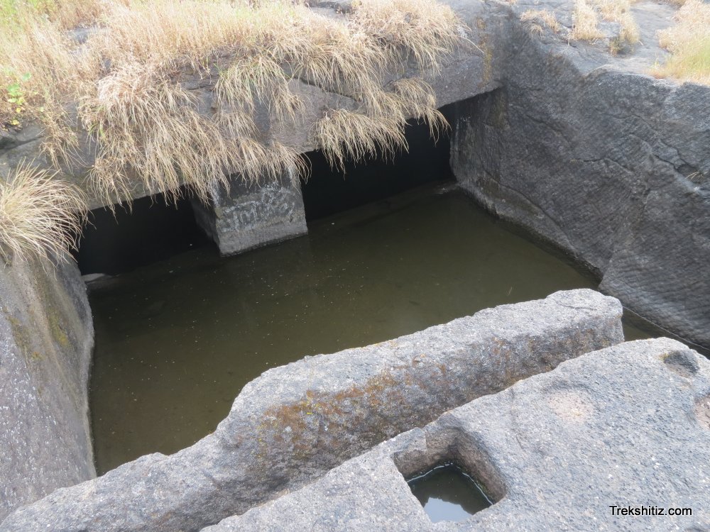 Bhairavgad(Shirpunje)Rock cut Water tanks