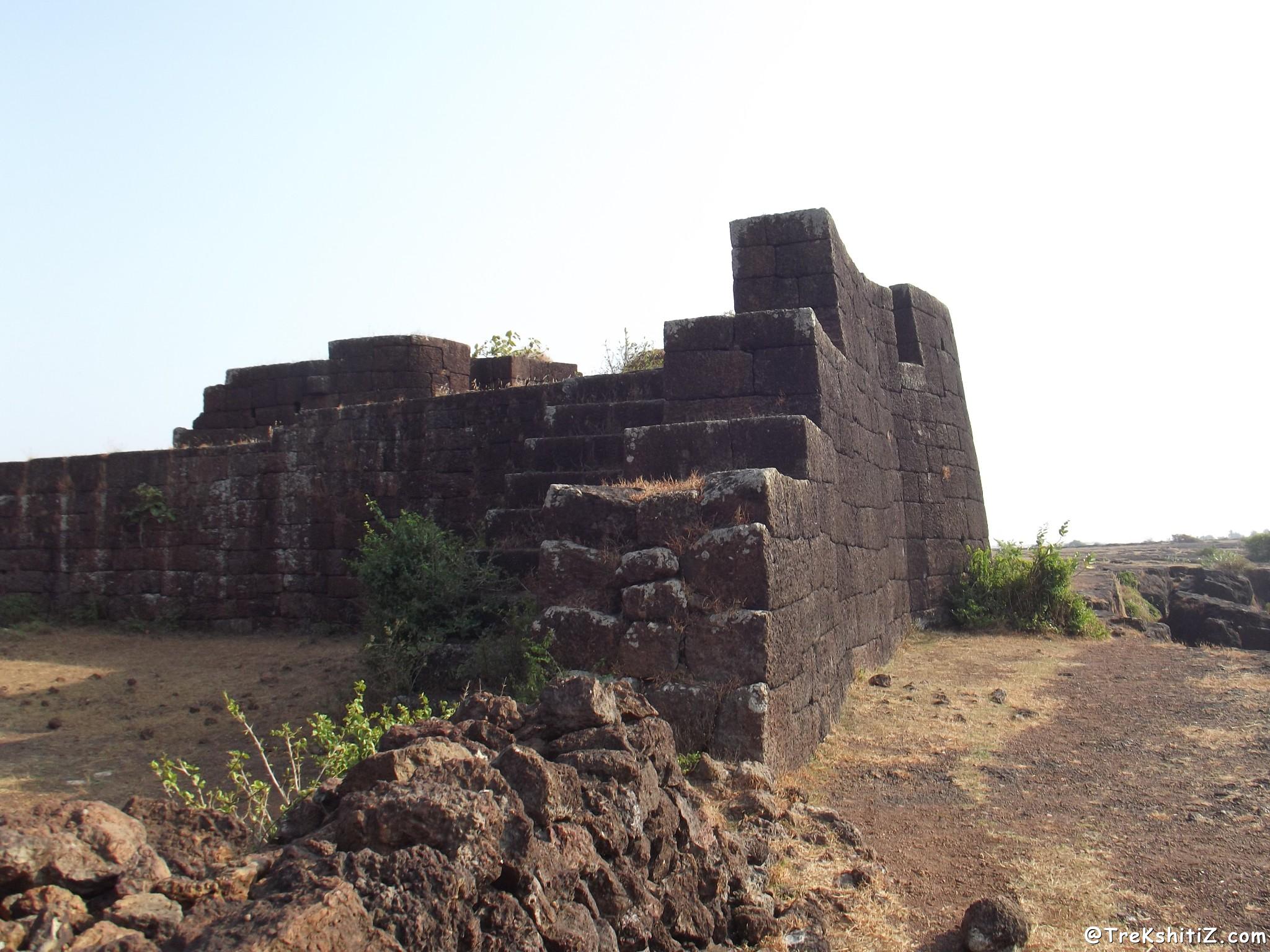 Zenda Buruj (bastion) on Devgad Fort