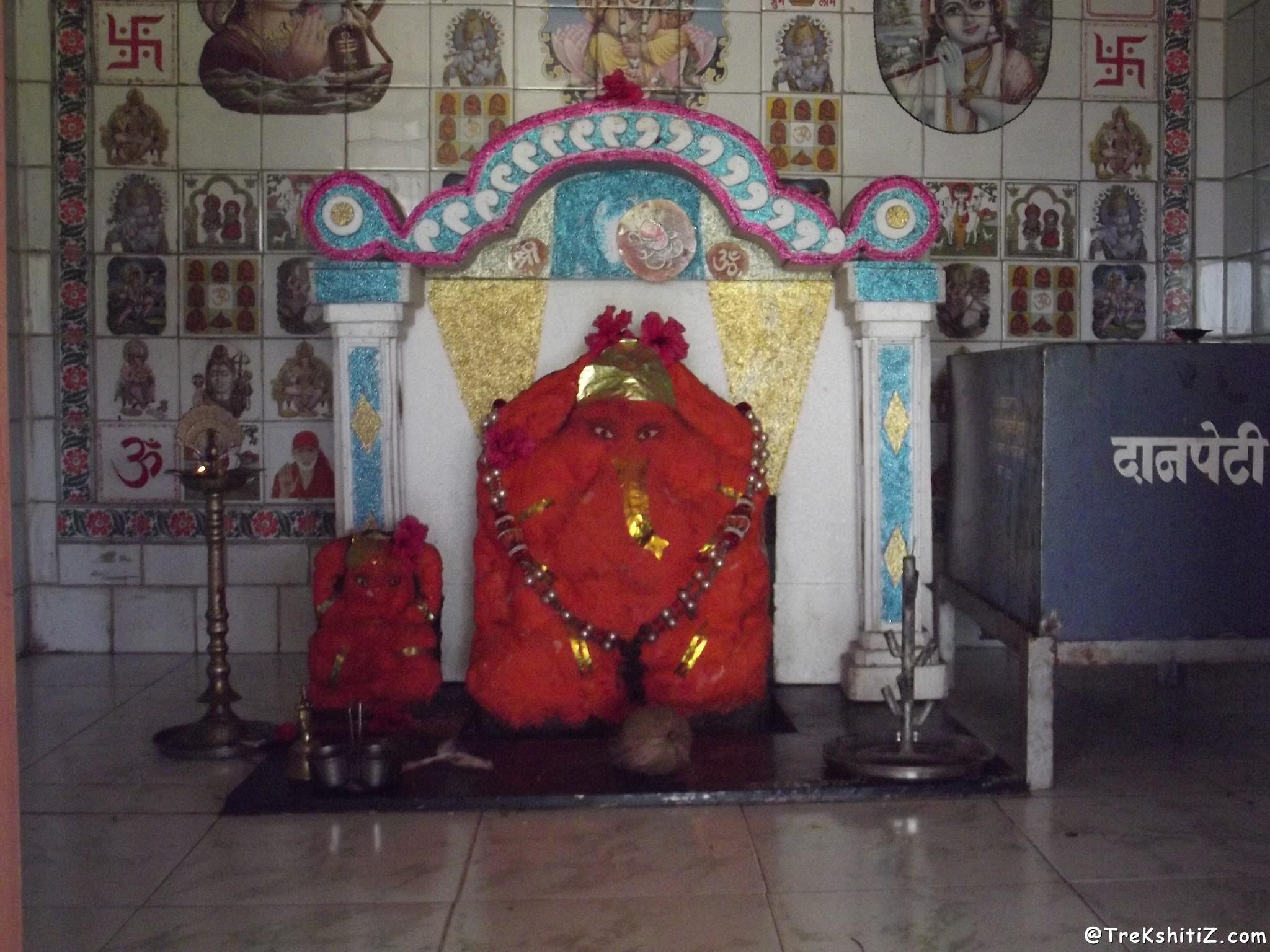 Ganapati Temple in Devgad Fort