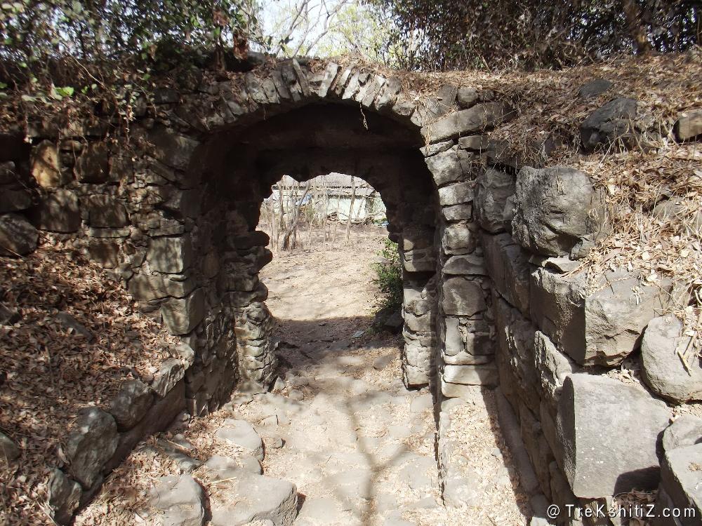 Secret Entrance gate of Dronagiri Fort