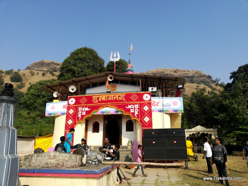 Bhairavnath Temple at the base of Gunawantgad