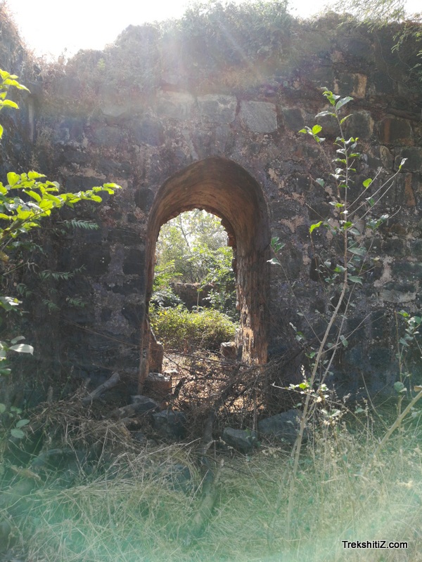Indragad Rare side entrance gate