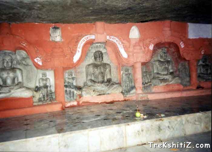 Parshwanath Cave On Mangi Pinnacle