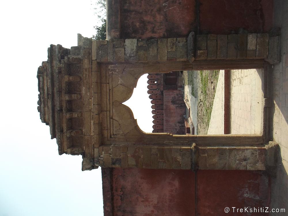 Entrance gate of Temple at Nagardhan Fort