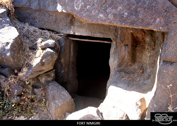 Caves on Nimgiri Fort