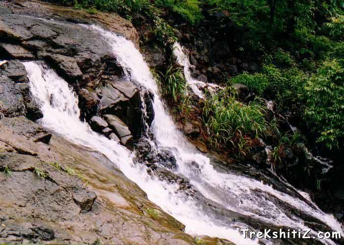 Waterfall on the way of Rajmachi