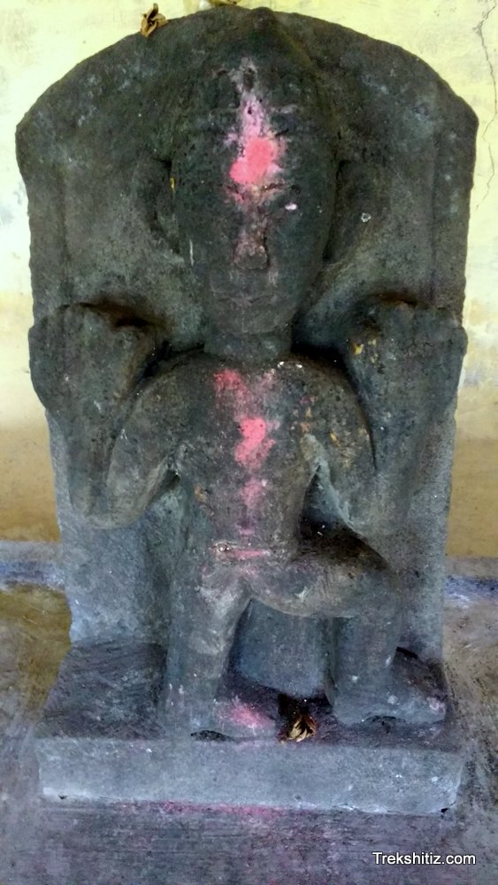 Idole in Mandir at base of Ratangad(Ratnadurg)