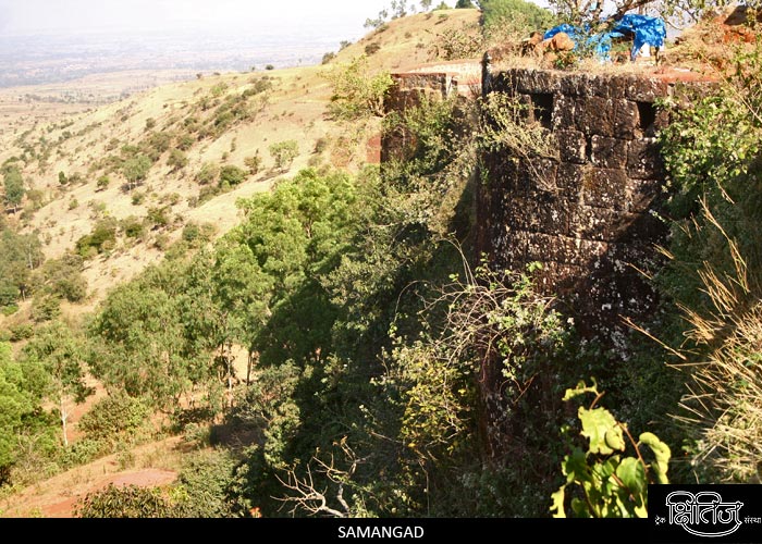 Fortification on Samangad