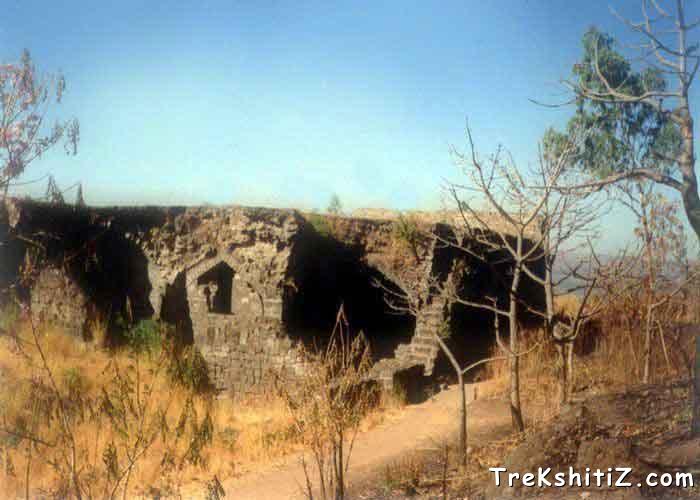 Ambarkhana ( Storehouse of grains or ammunition) on Shivneri
