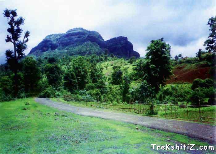 Sudhagad from base village Thakurwadi