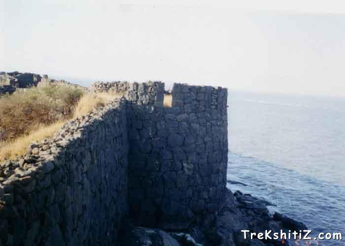 A Bastion on sea of Underi Fort.