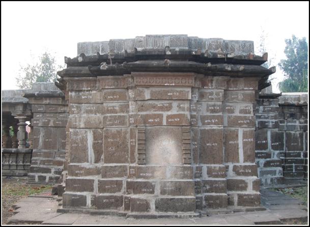Bhairav nath Mandir, Kikali at the base of Chandan Vandan, Satara dist.