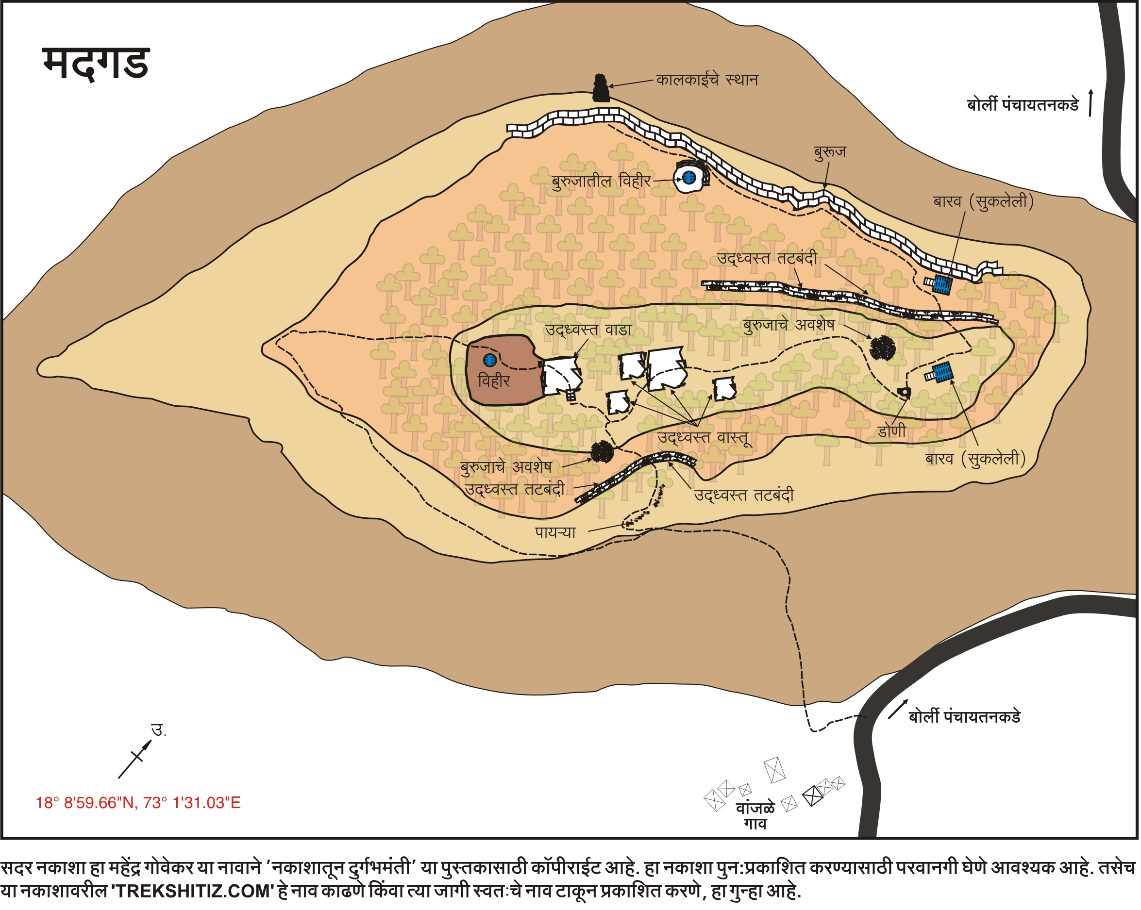 Madgad Fort Map