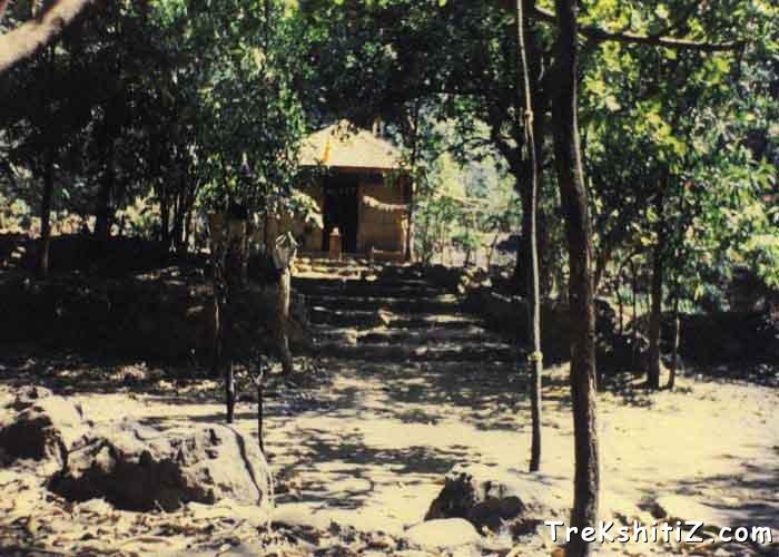 Samadhi of saint Valmiki at the base of Mountain of Ajoba