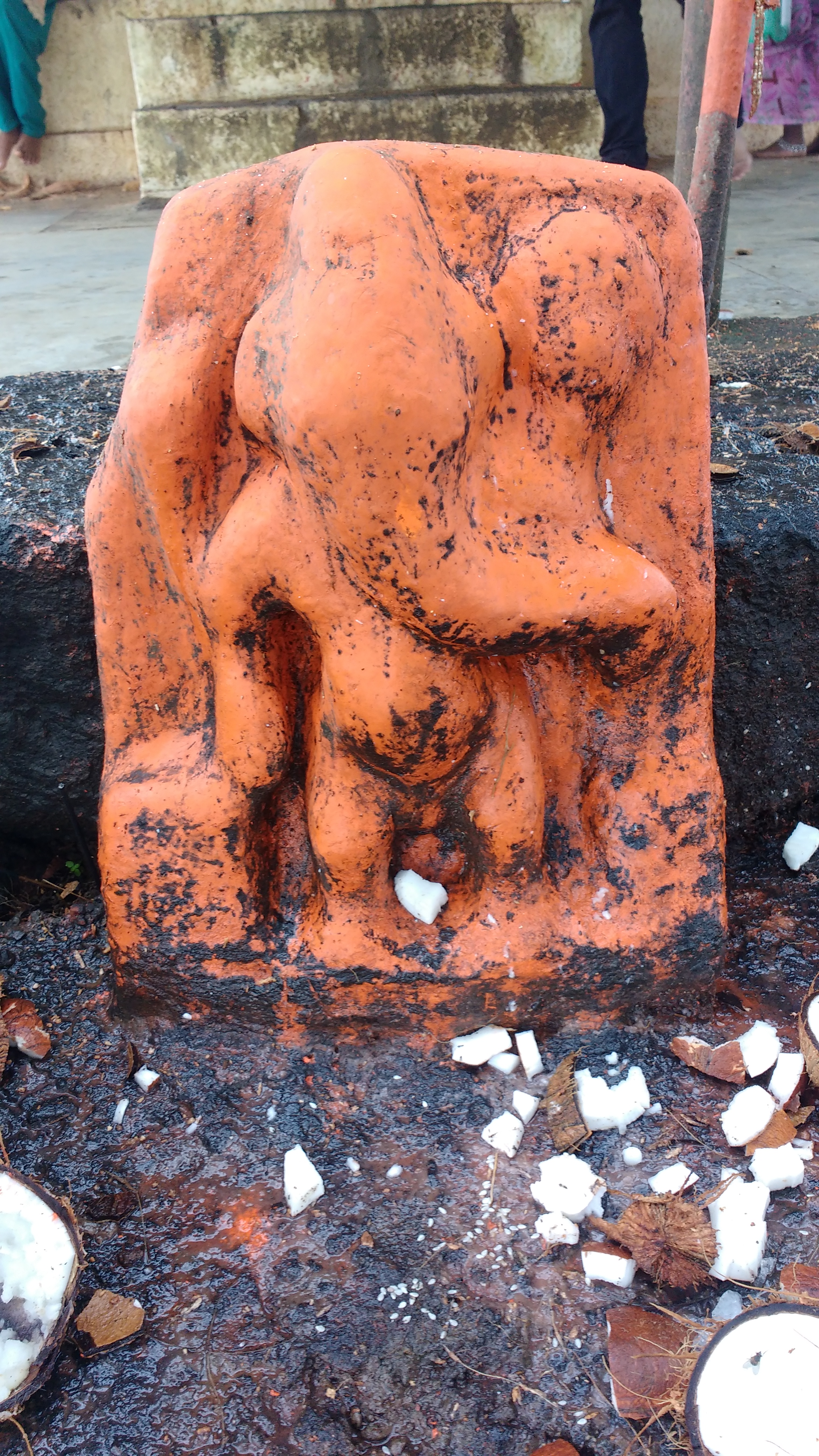 Ganpati idole, Balekilla Anjaneri