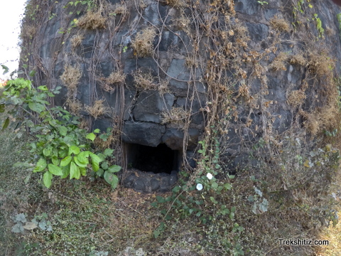 entrance of Bastion at the end of island,Arnala