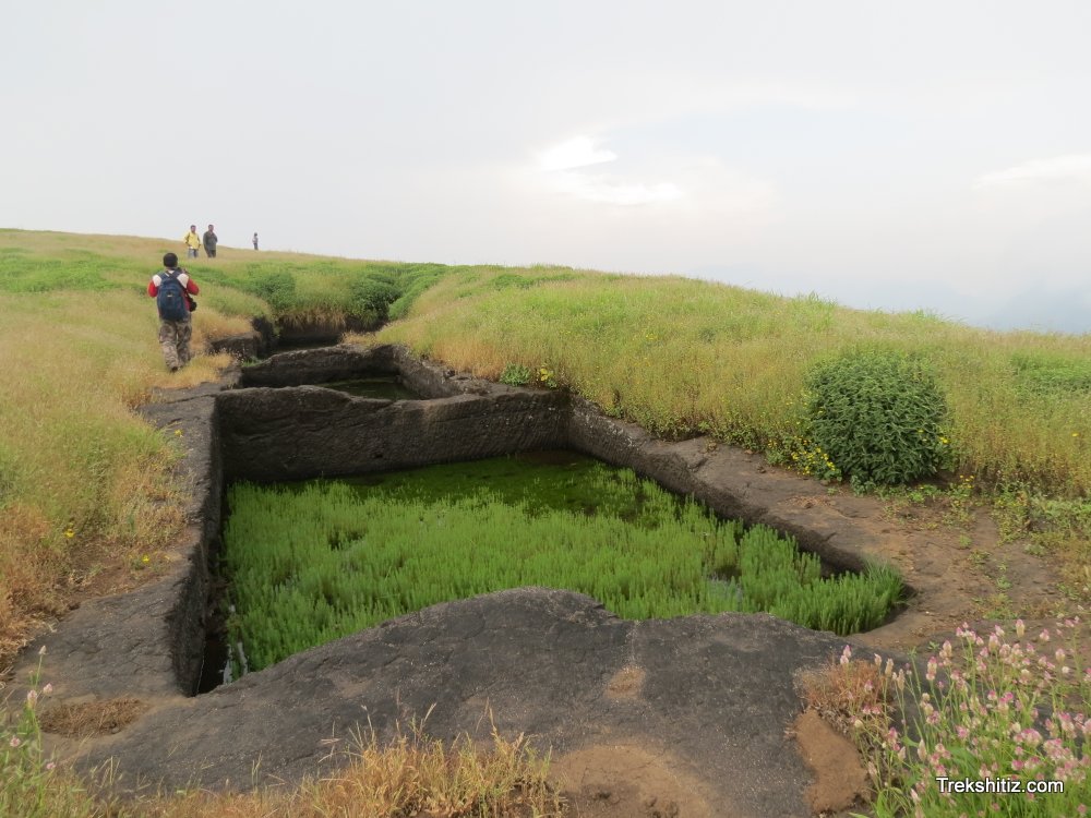 Bhairavgad(Shirpunje)Rock cut Water tanks