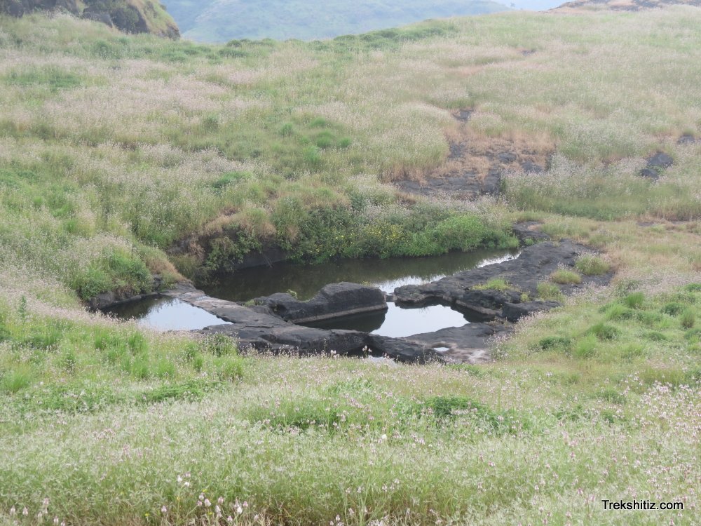 Bhairavgad(Shirpunje)Rock cut Water tanks