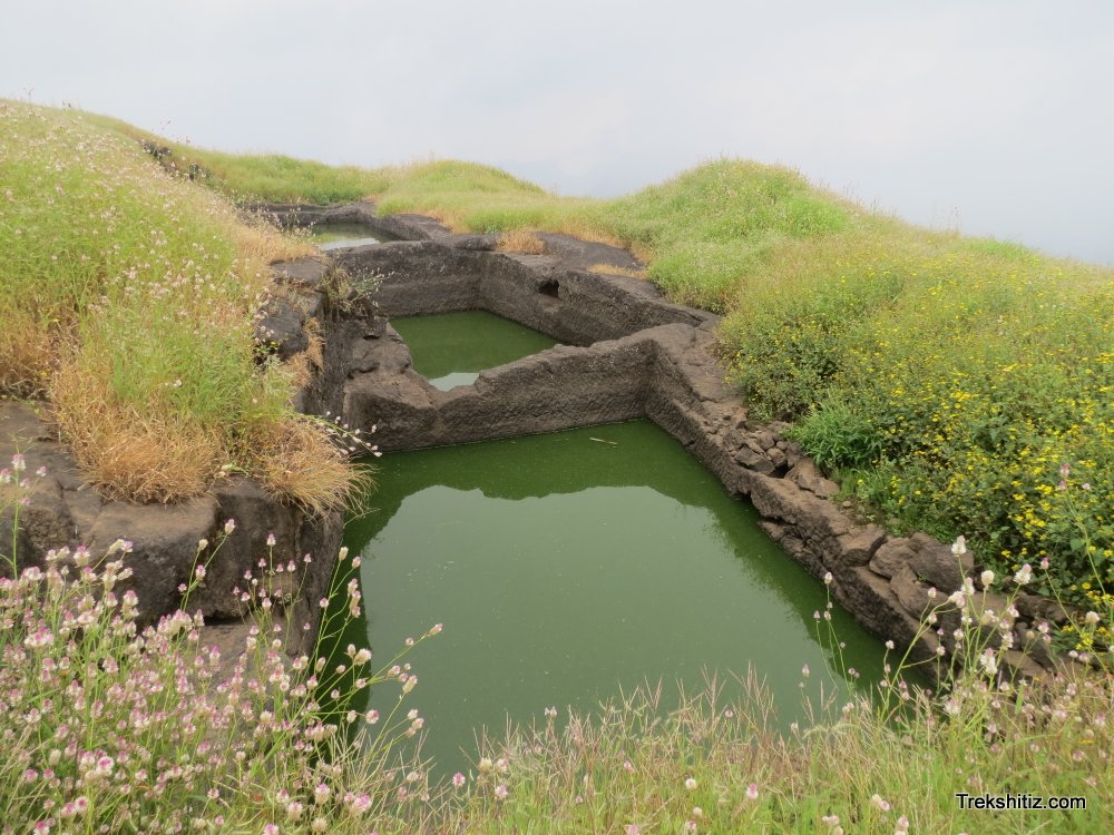 Bhairavgad(Shirpunje)Rock cut Water tanks