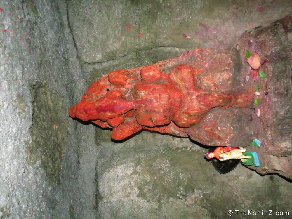 Ganpati at Cave + Water Tank, Bhansigad