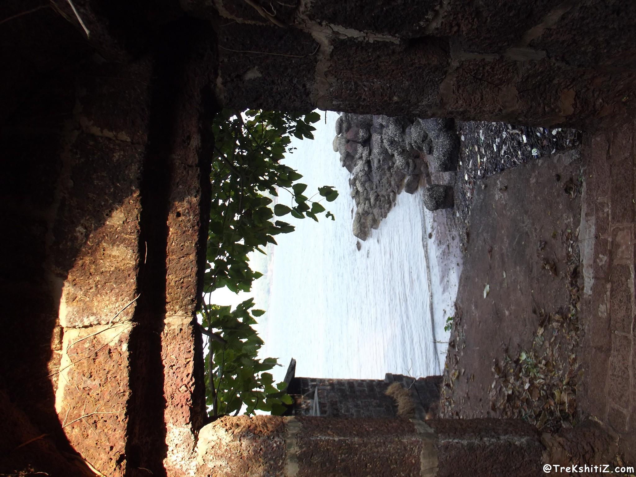 The seaside entrance of Devgad Fort