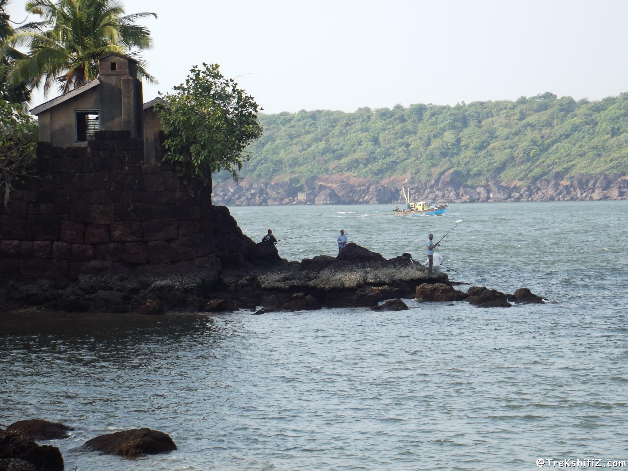 The seaside bastion of Devgad Fort