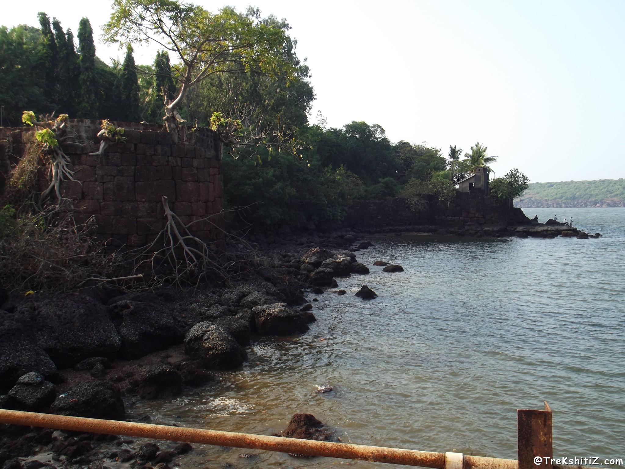 The seaside bastion of Devgad Fort