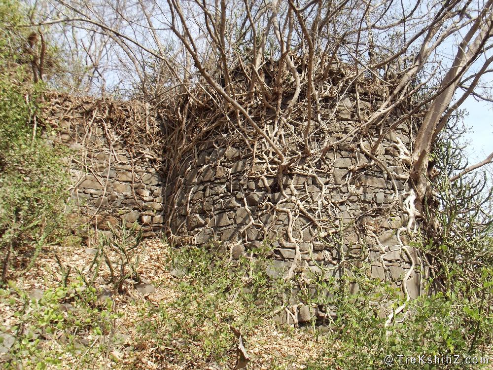 Bastion at Dronagiri Fort