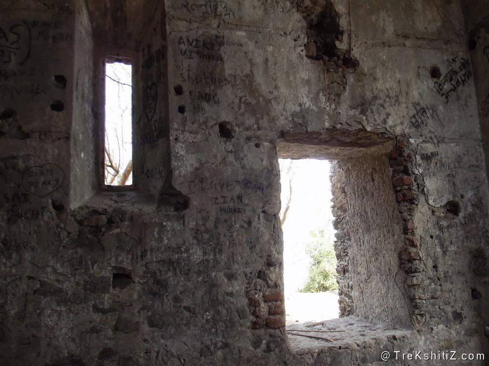 Church (inside view)  at Dronagiri Fort