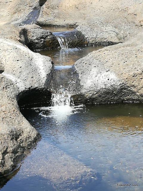 Mina river on Durg Dhakoba trail