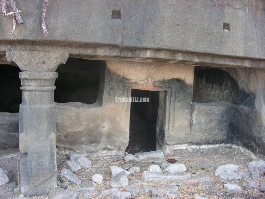 Rock cut cave Indrai