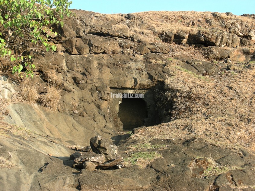 Rock cut cave Indrai