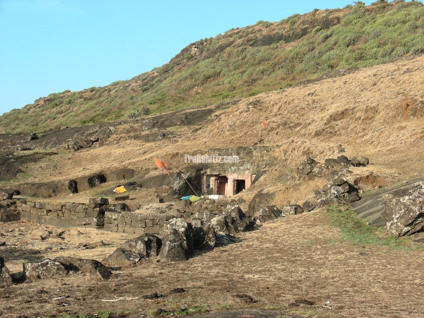 Rock cut cave Indrai