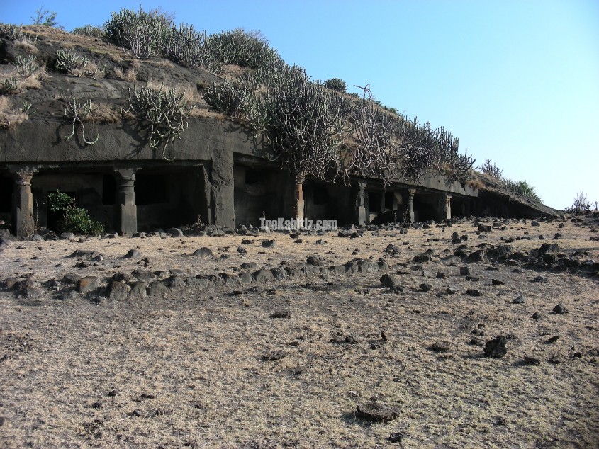 Rock cut cave Indrai