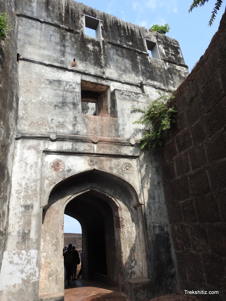 Main entance gate Jaigad