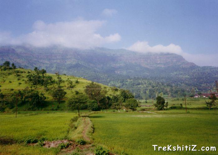 Kalsubai From Bari Village.