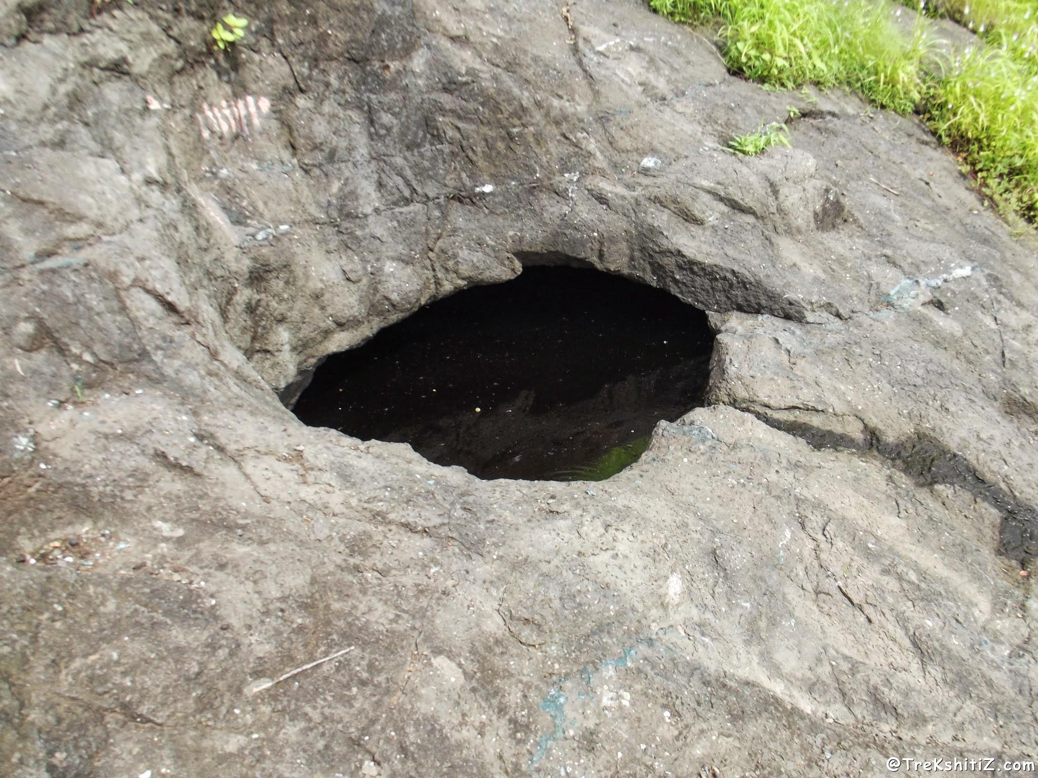 Water Tank outside  Nagarjun Kothadi Leni (Cave), Kanhergad, Chalisgoan