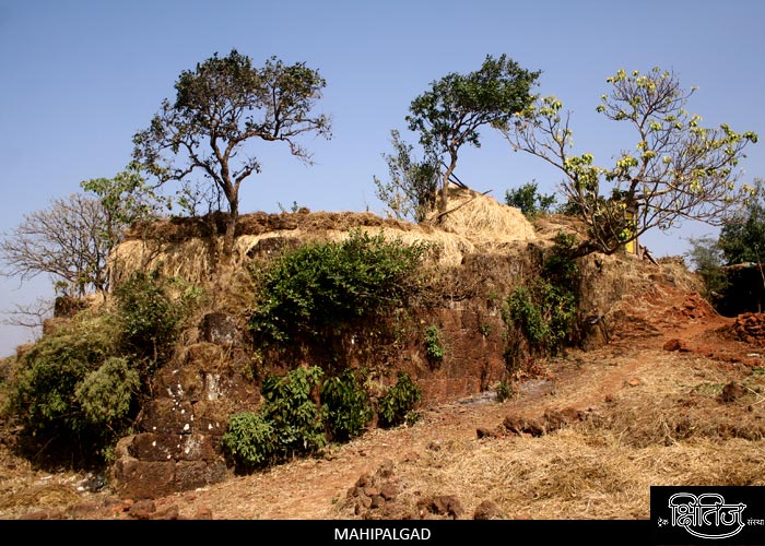 Fortification on Mahipalgad
