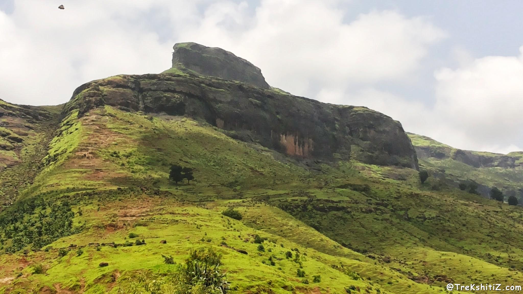 Mora Dongar & Mordhan Fort at backside, Nasik
