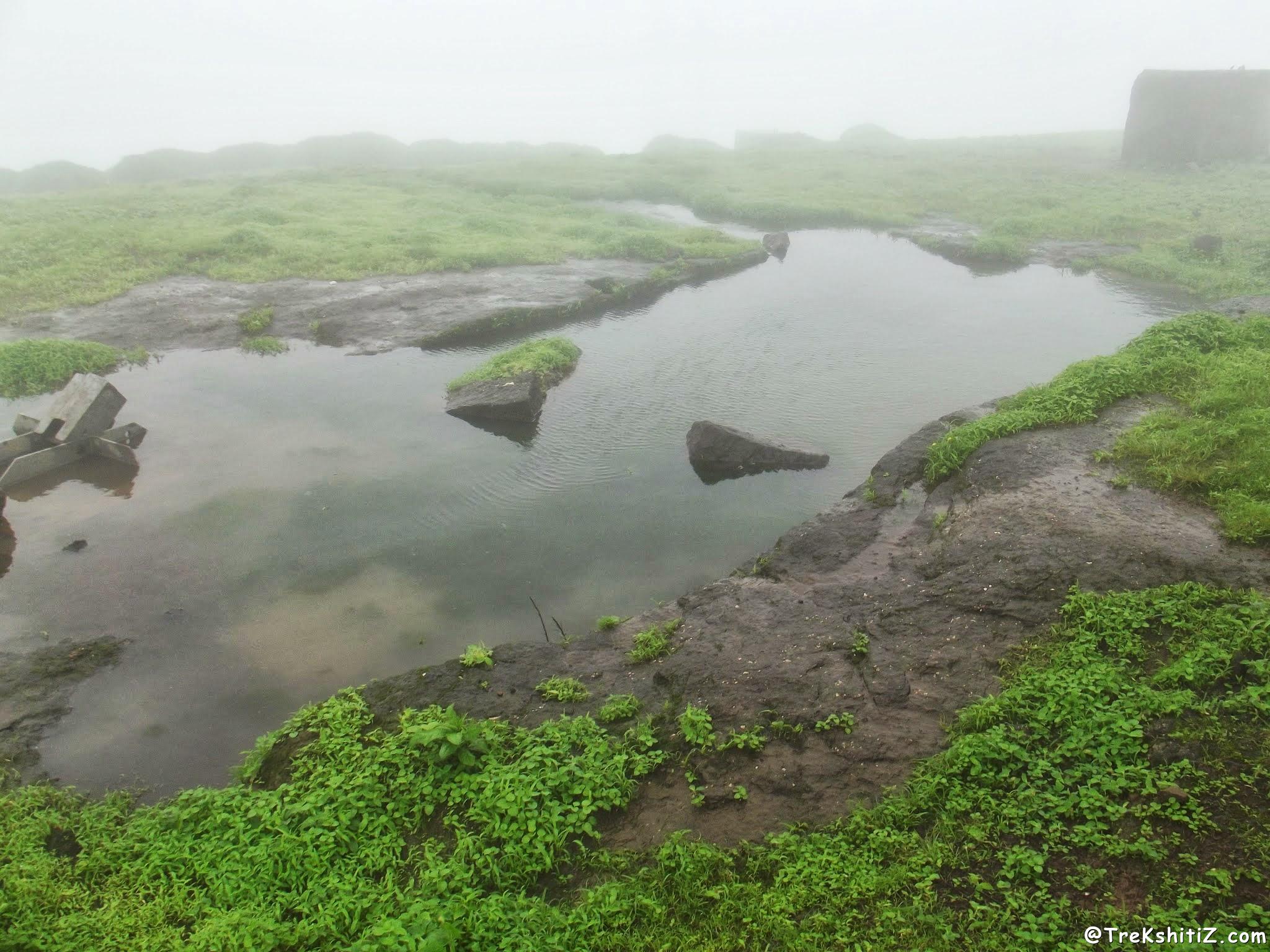 Water Tank on Mordhan Fort, Nasik
