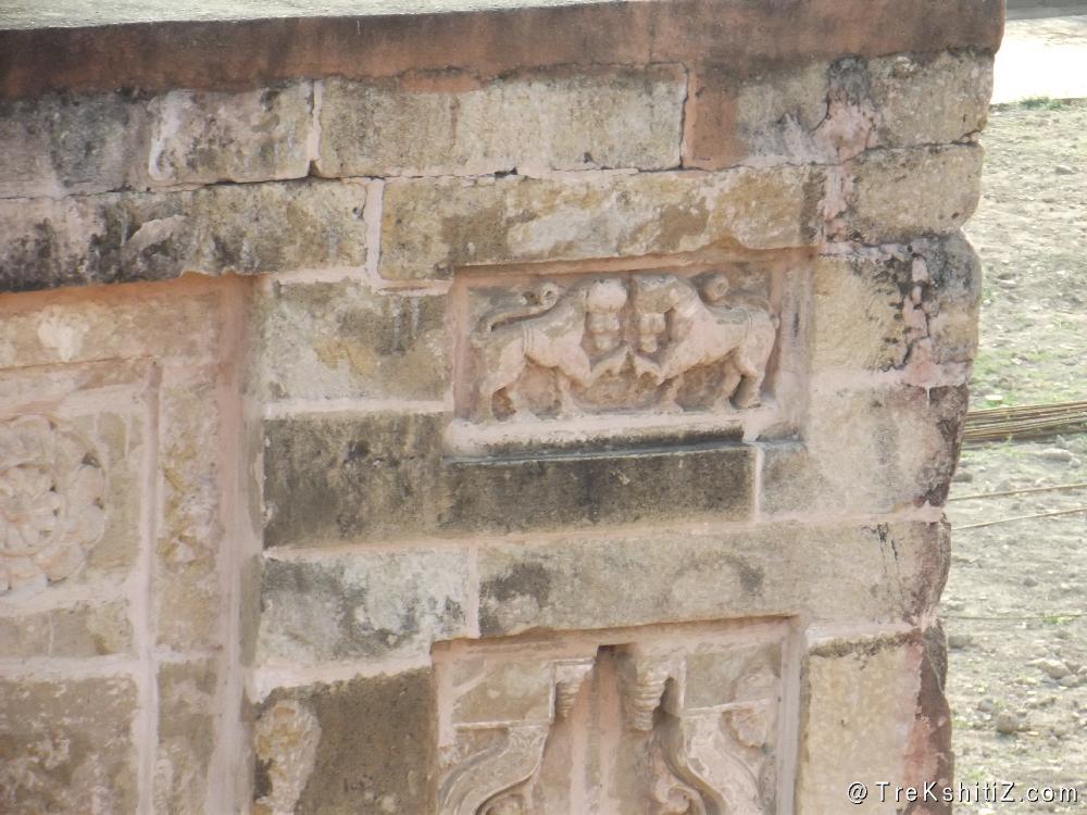 On the 2nd entrance from inside,Ngardhan fort