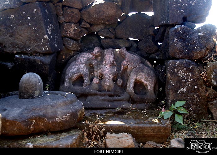 Mandir on Nimgiri