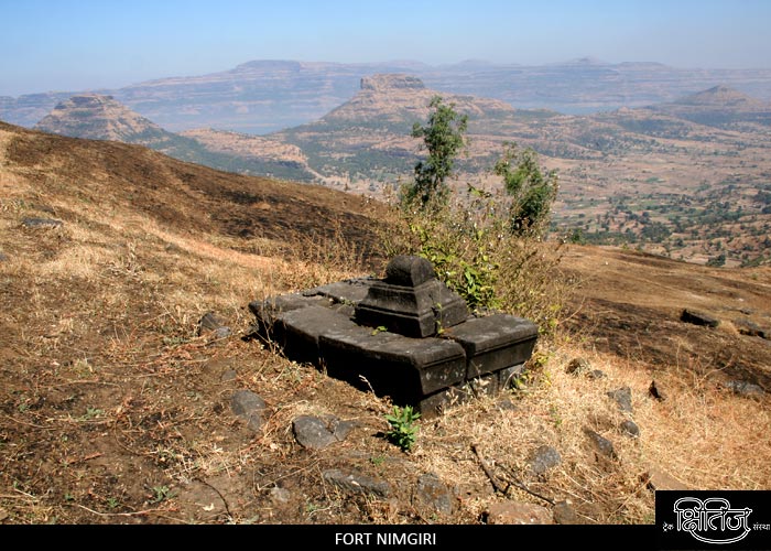 Monuments on Nimgiri.