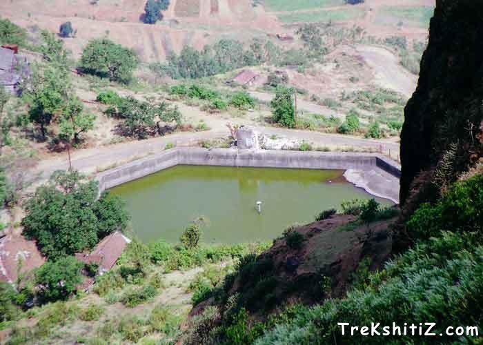 Padmavati Reservior on Purandhar Machi