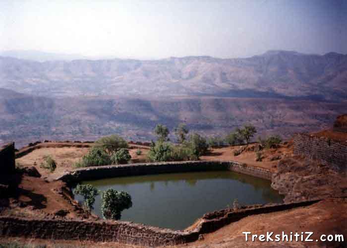Padmavati lake on Rajgad