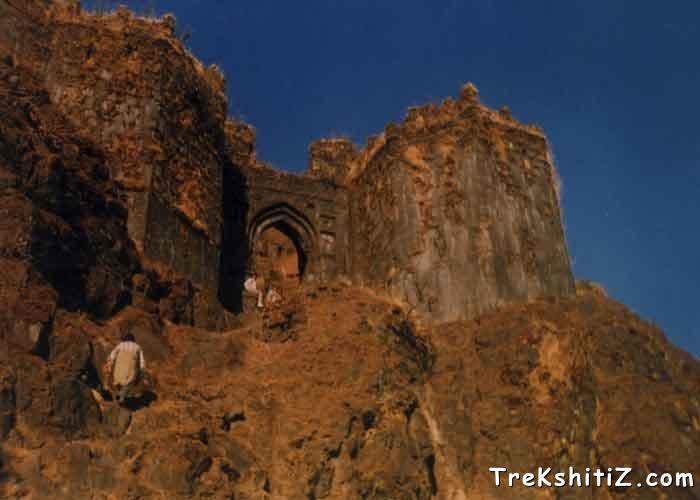 Maha-darwaja of Rajgad
