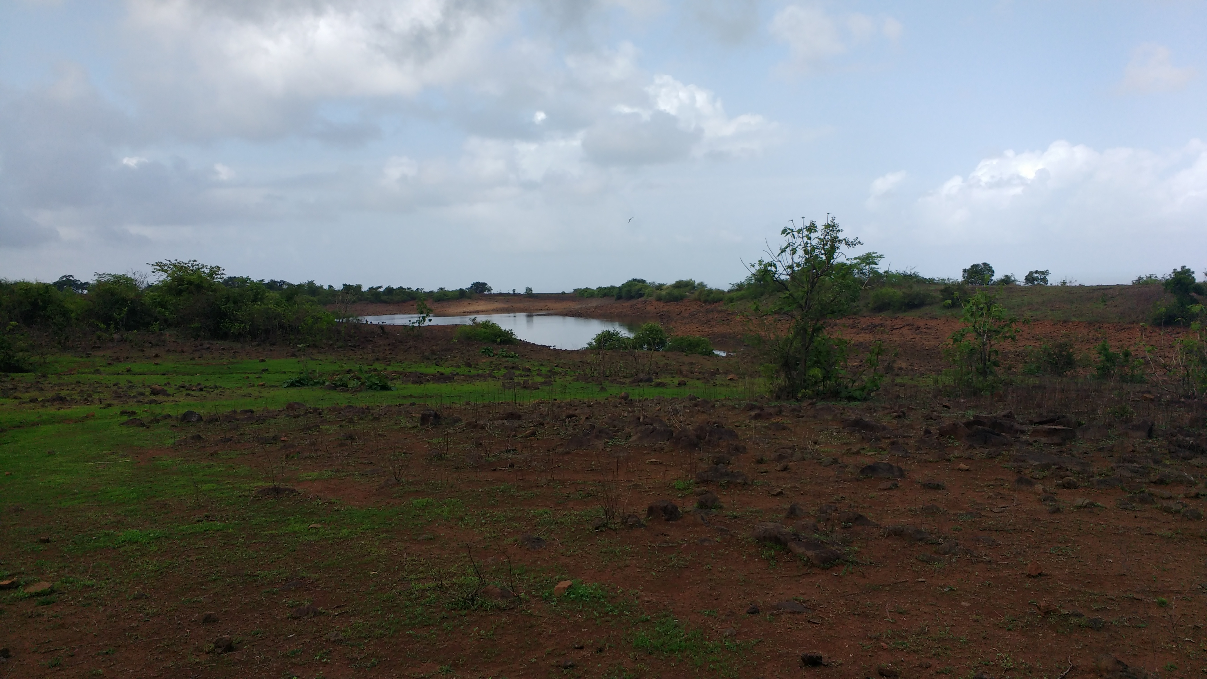 Lake on platue Ramdarne pada