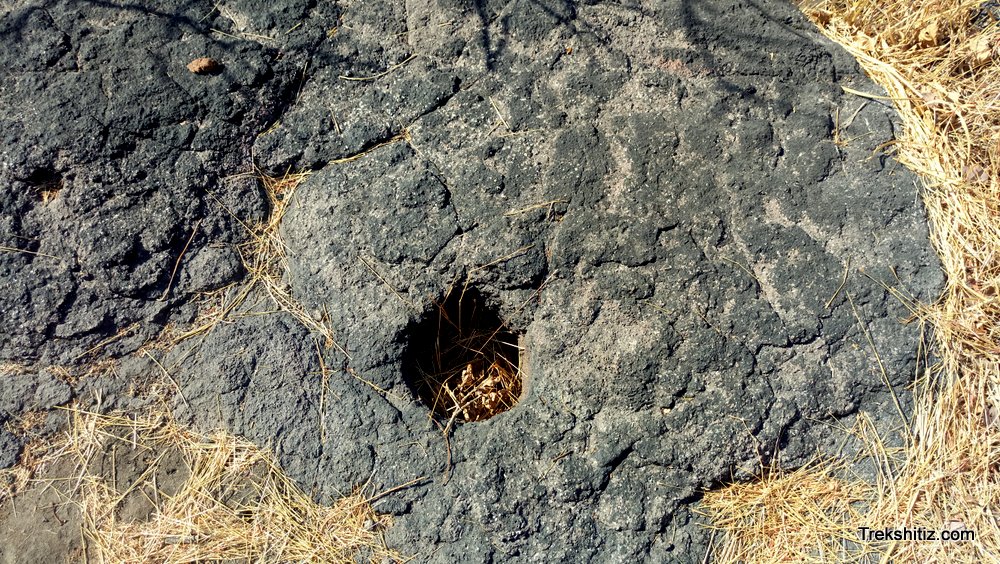 Potholes at Ratangad(Ratnadurg)