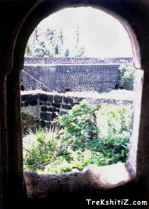 A View Of Shirgaon Temple
