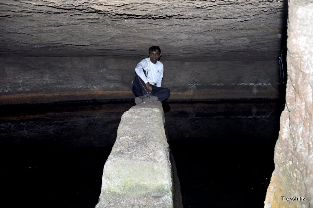 Sankshi Rock cut Water tank